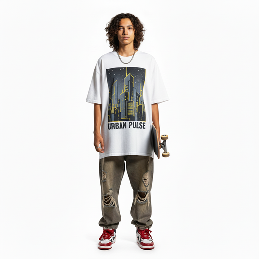 UrbanEdge Oversized Street Tee – Authentic, Premium Comfort & Bold Streetwear Style