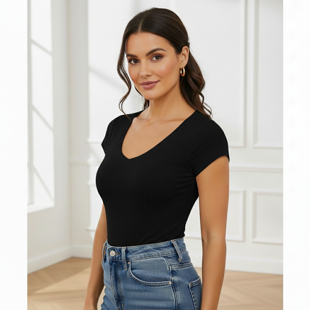 Trifecta Slim-Fit Women’s Tee – Authentic, Flattering & Everyday Comfort