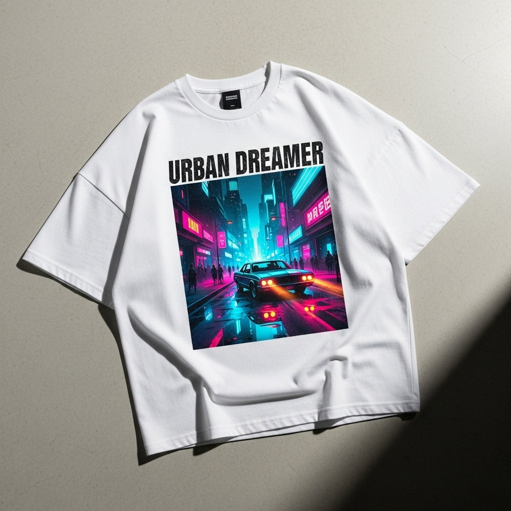 UrbanEdge Oversized Street Tee – Authentic, Premium Comfort & Trendy Fit