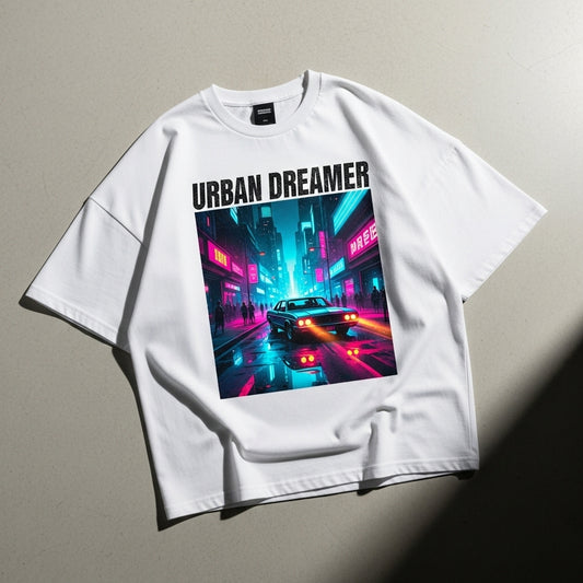 UrbanEdge Oversized Street Tee – Authentic, Premium Comfort & Trendy Fit