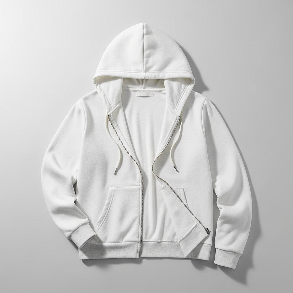 Trifecta Zip-Up Hoodie – Premium Quality, Authentic, Everyday Comfort