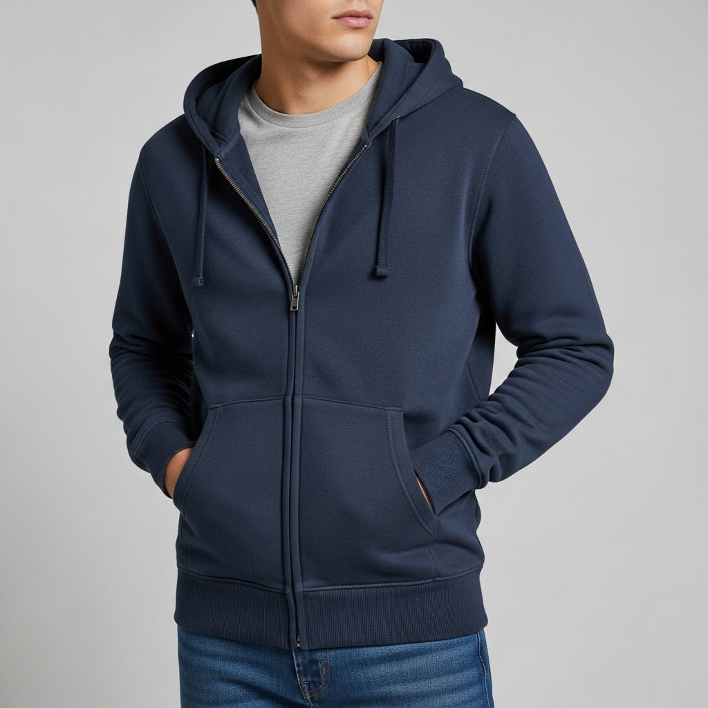 Trifecta Zip-Up Hoodie – Premium Quality, Authentic, Everyday Comfort
