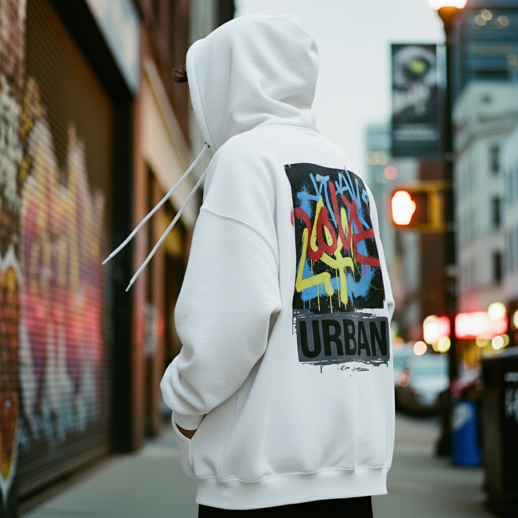 UrbanEdge Oversized Street Hoodie – Authentic, Premium Comfort & Street-Ready Style