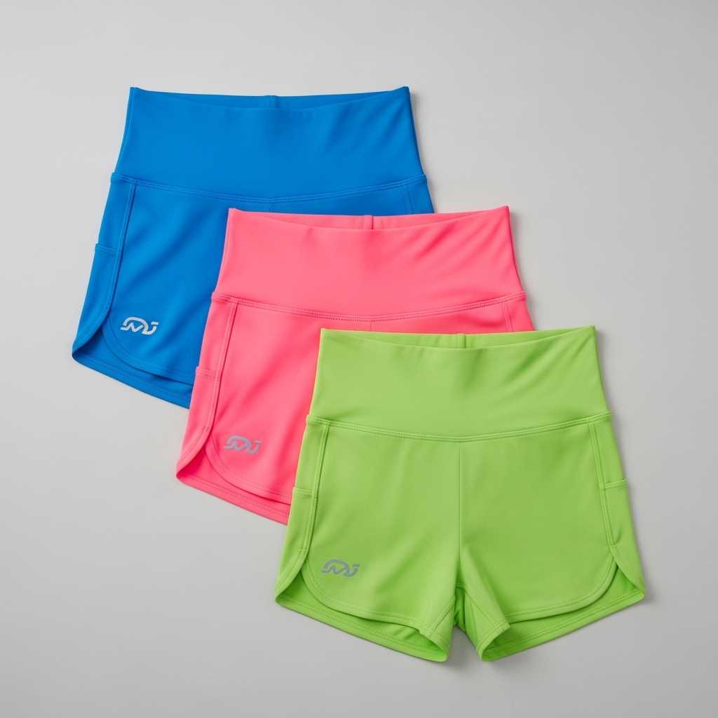 Women’s High-Waist Active Shorts – Authentic, Comfortable & Performance-Ready